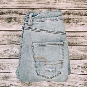 american eagle curvy jeggings